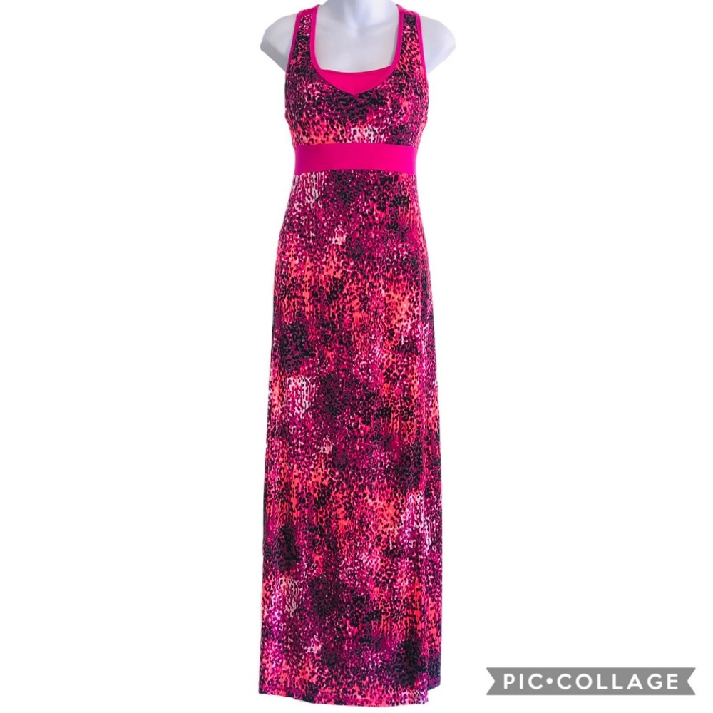 Tek Gear' Dry Tek'leopard Print Slvls Maxi Small - image 2